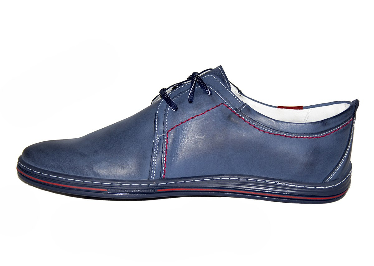 Buty męskie wiązane casual skóra 100% od dobrebutypl Buty męskie wiązane casual skóra 100% od dobrebutypl