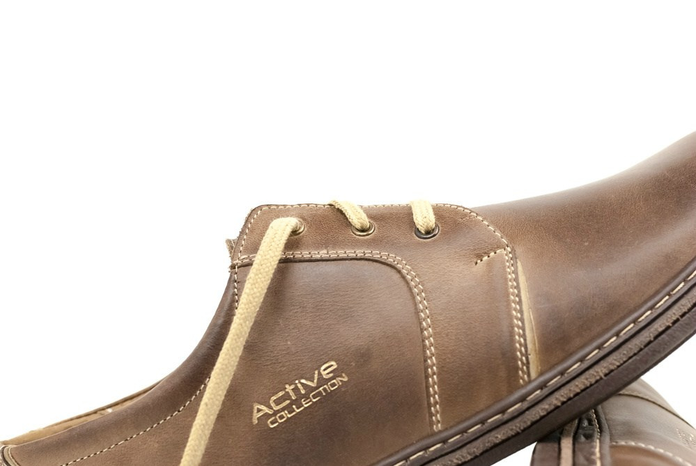 Męskie buty casual skóra brąz JOKER od dobrebutypl Męskie buty casual skóra brąz JOKER od dobrebutypl