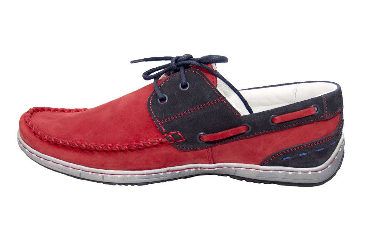 Męskie buty skóra casual bordo Mario Boschetti od dobrebutypl Męskie buty skóra casual bordo Mario Boschetti od dobrebutypl