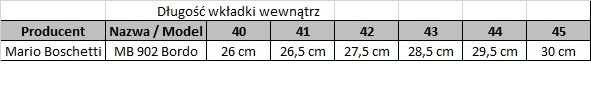 Męskie buty skóra casual bordo Mario Boschetti od dobrebutypl Męskie buty skóra casual bordo Mario Boschetti od dobrebutypl