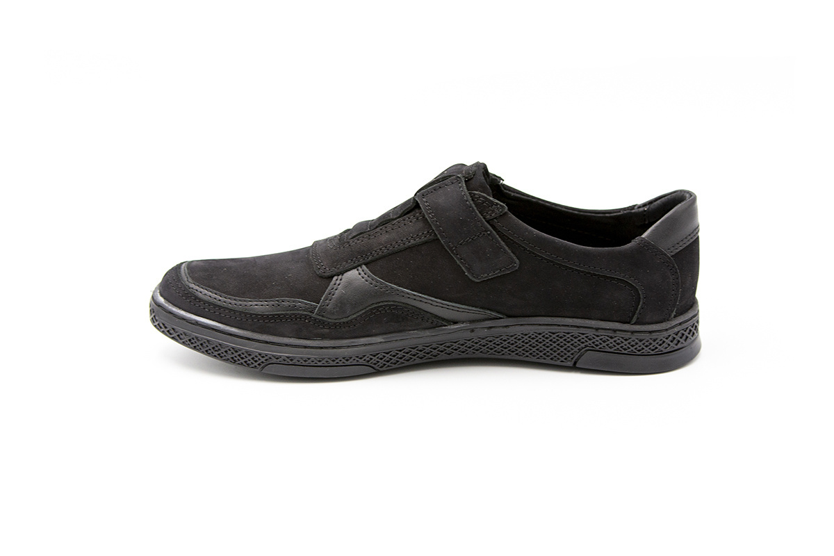 Buty męskie skóra casual black PolBut od dobrebutypl Buty męskie skóra casual black PolBut od dobrebutypl