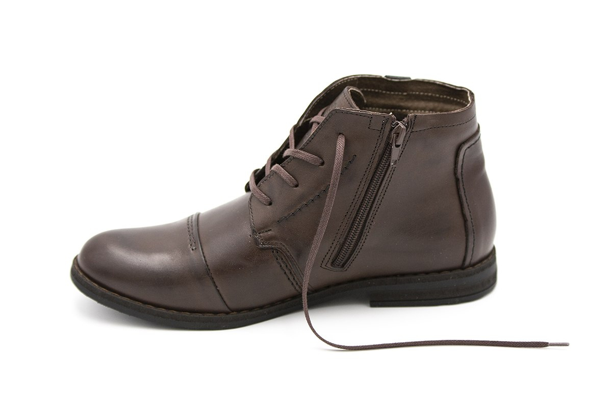 Buty zimowe męskie sztyblety skóra brąz Joker od dobrebutypl Buty zimowe męskie sztyblety skóra brąz Joker od dobrebutypl