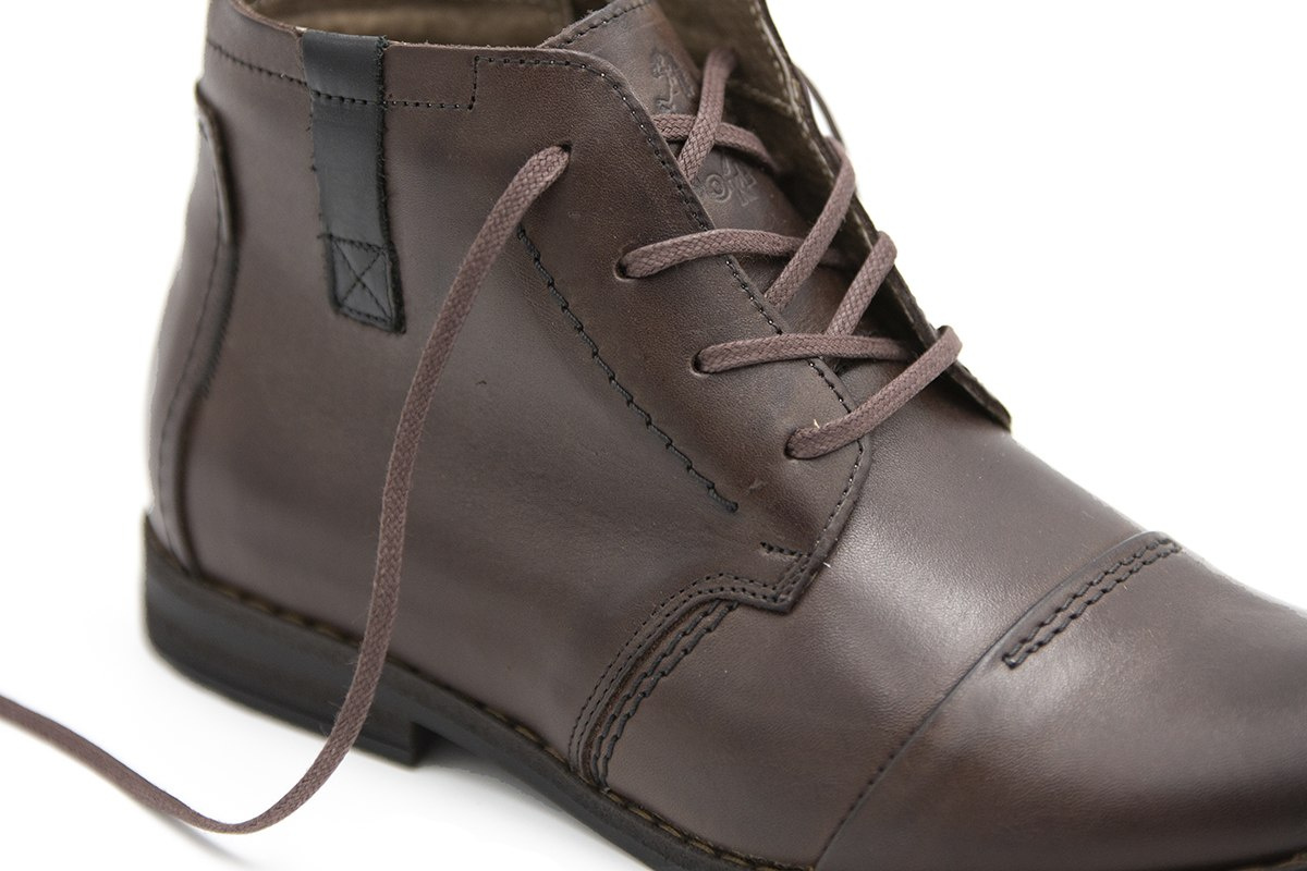 Buty zimowe męskie sztyblety skóra brąz Joker od dobrebutypl Buty zimowe męskie sztyblety skóra brąz Joker od dobrebutypl