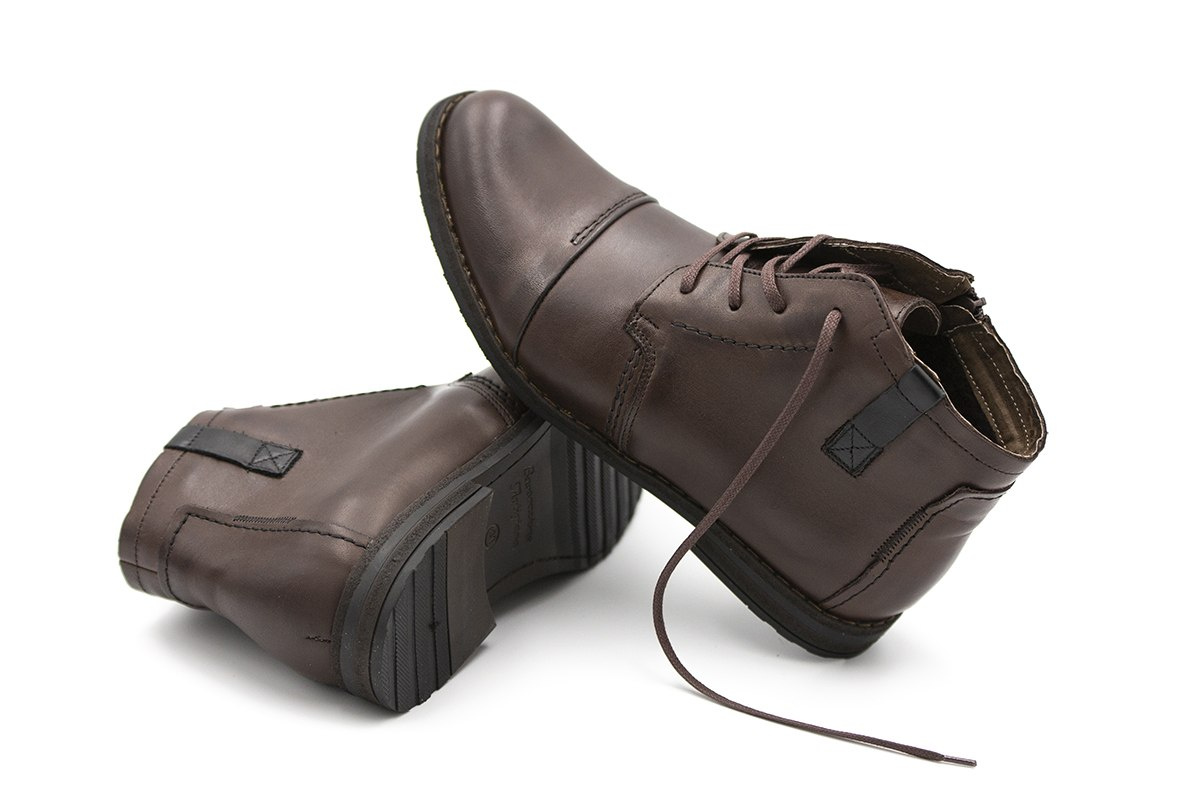 Buty zimowe męskie sztyblety skóra brąz Joker od dobrebutypl Buty zimowe męskie sztyblety skóra brąz Joker od dobrebutypl