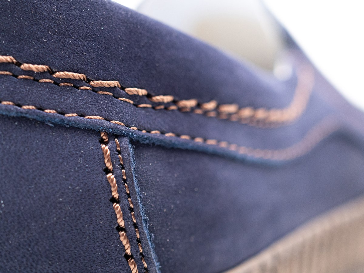 Męskie buty nubuk wsuwane casual blue JOKER od dobrebutypl Męskie buty nubuk wsuwane casual blue JOKER od dobrebutypl