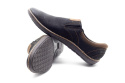 Męskie buty nubuk wsuwane casual czarne JOKER od dobrebutypl