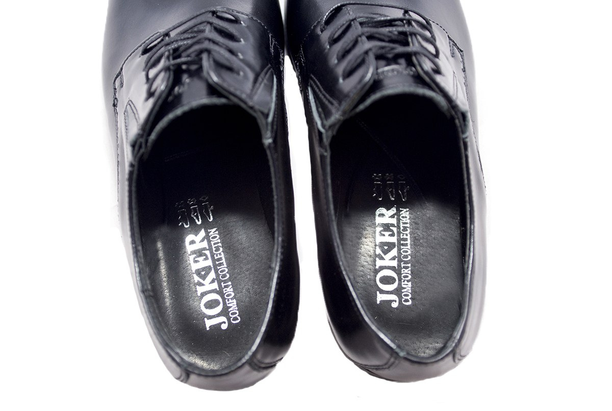 Wizytowe buty męskie czarne skóra JOKER od dobrebutypl Wizytowe buty męskie czarne skóra JOKER od dobrebutypl