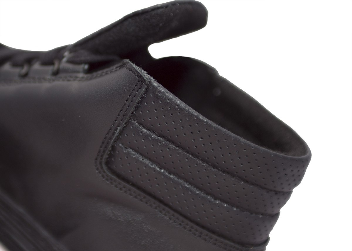 Męskie buty sportowe wysokie black 100% skóra Mario Boschetti od dobrebutypl
