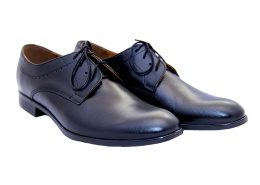 Wizytowe buty męskie skóra czarne design jakość od dobrebutypl