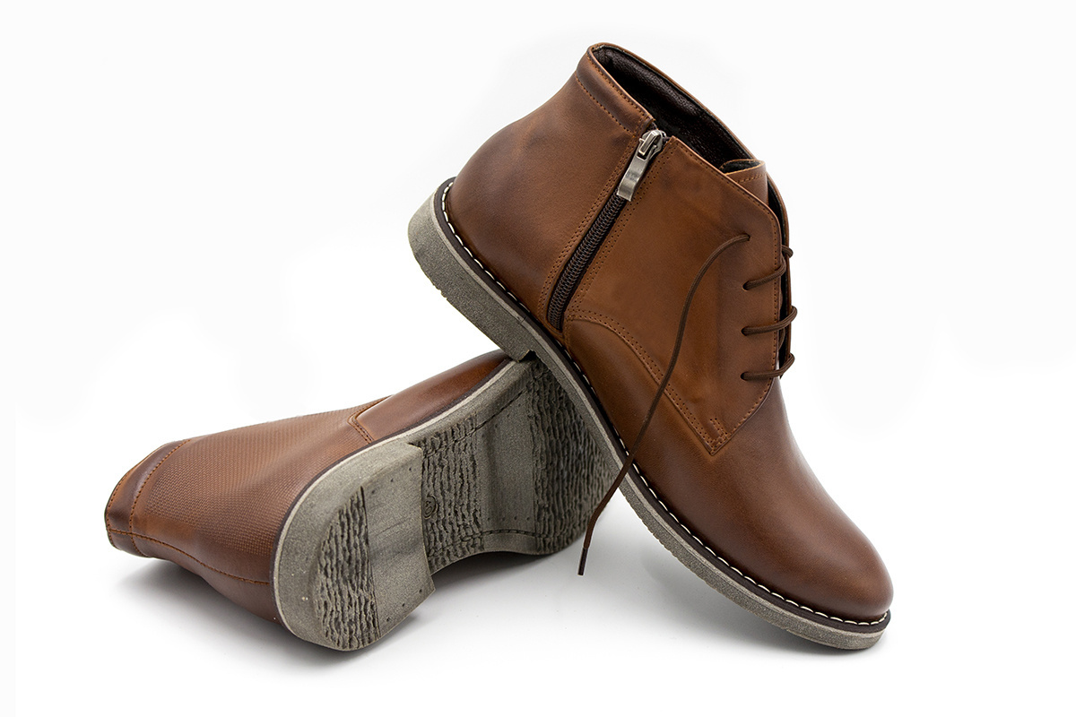 Buty męskie skóra brąz zima Premium od dobrebutypl Buty męskie skóra brąz zima Premium od dobrebutypl