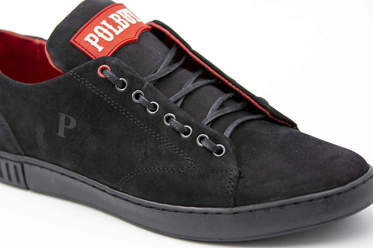 Buty męskie skóra casual black PolBut od dobrebutypl Buty męskie skóra casual black PolBut od dobrebutypl