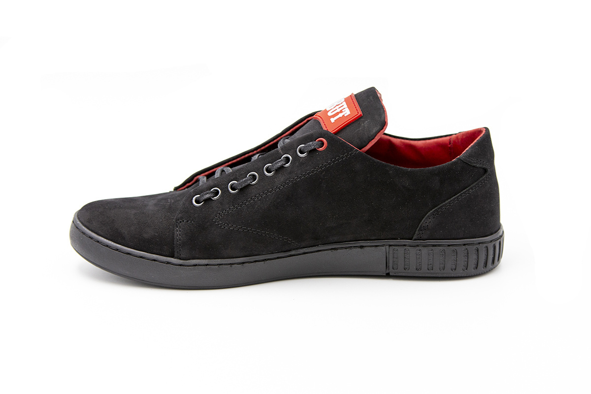 Buty męskie skóra casual black PolBut od dobrebutypl Buty męskie skóra casual black PolBut od dobrebutypl