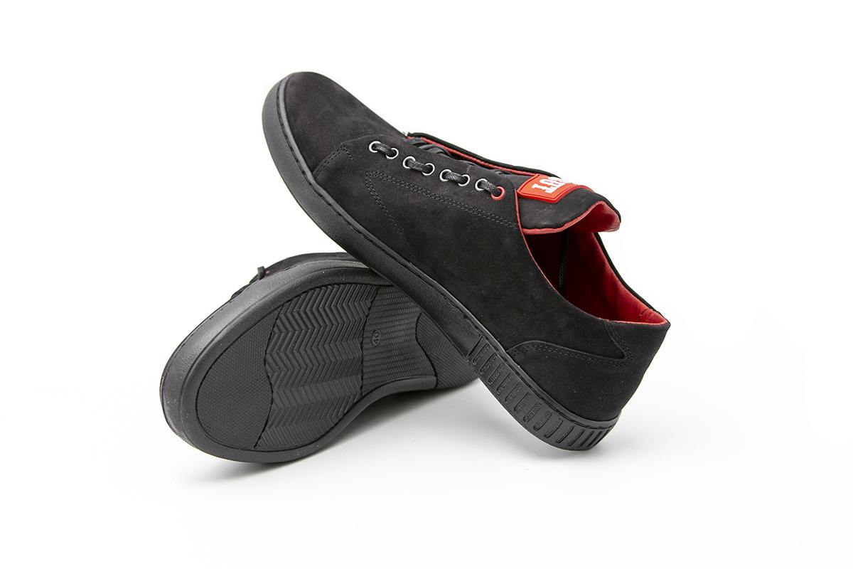 Buty męskie skóra casual black PolBut od dobrebutypl Buty męskie skóra casual black PolBut od dobrebutypl