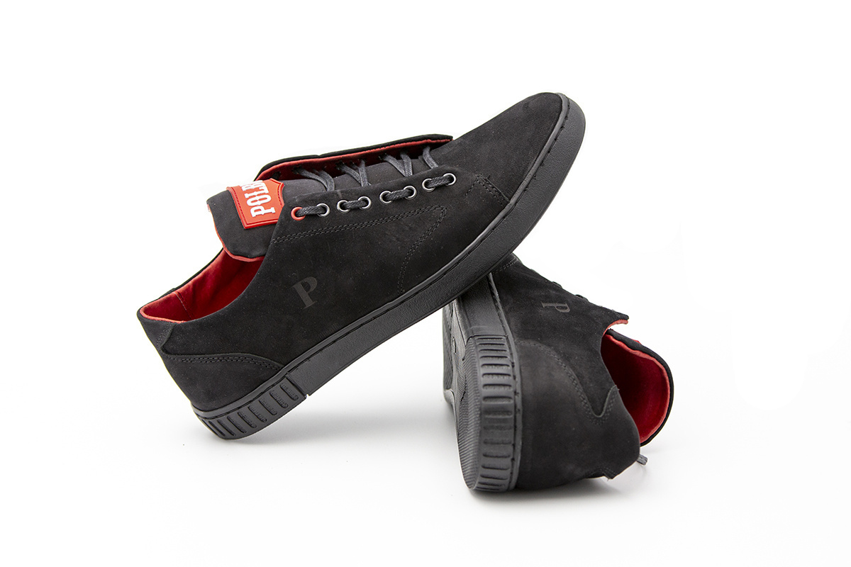 Buty męskie skóra casual black PolBut od dobrebutypl Buty męskie skóra casual black PolBut od dobrebutypl