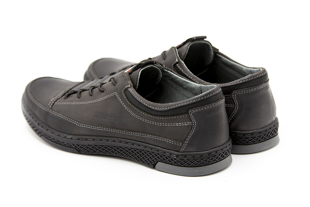 Buty męskie skóra casual gray Polbut od dobrebutypl Buty męskie skóra casual gray Polbut od dobrebutypl