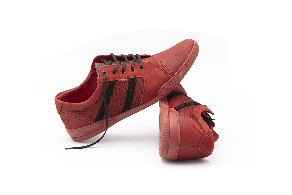 Buty męskie skóra casual red PolBut od dobrebutypl Buty męskie skóra casual red PolBut od dobrebutypl