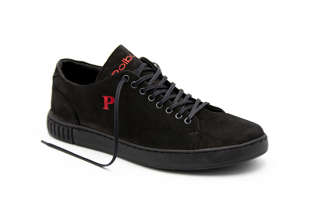 Trampki męskie skóra casual black Polbut od dobrebutypl Trampki męskie skóra casual black Polbut od dobrebutypl