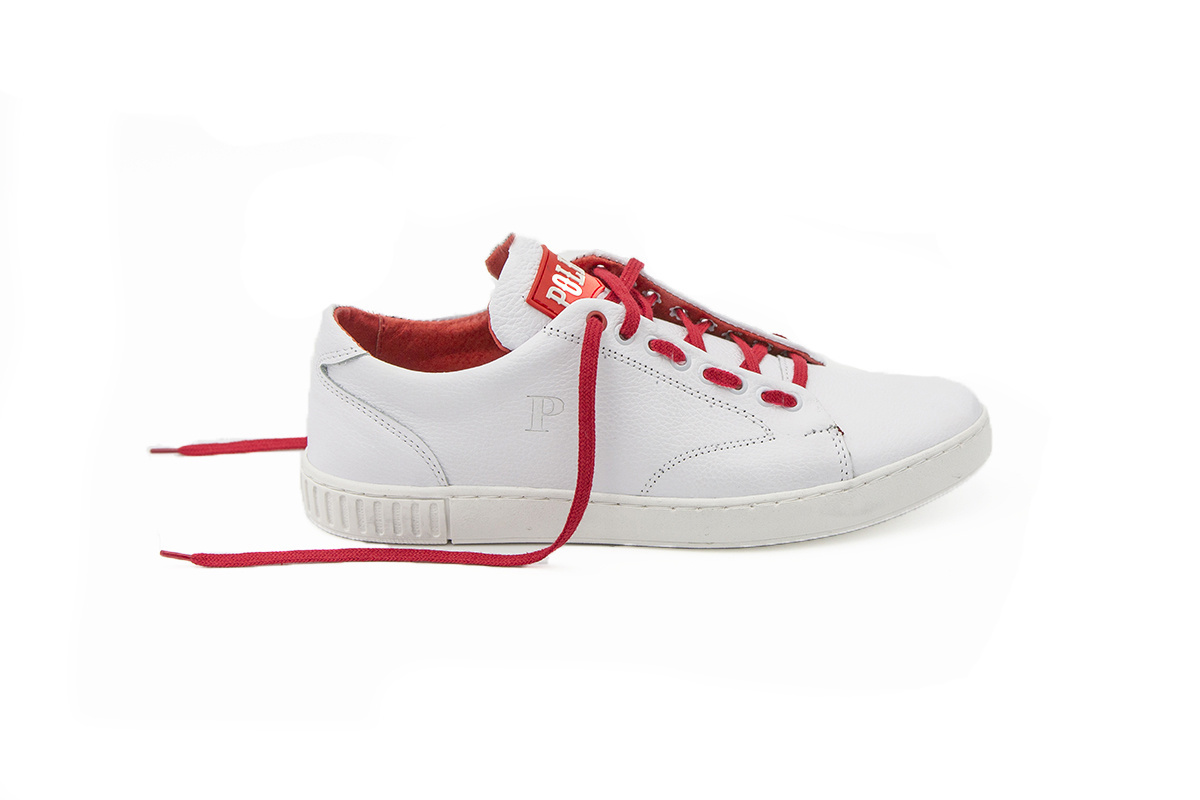 Trampki męskie skóra casual white PolBut od dobrebutypl Trampki męskie skóra casual white PolBut od dobrebutypl
