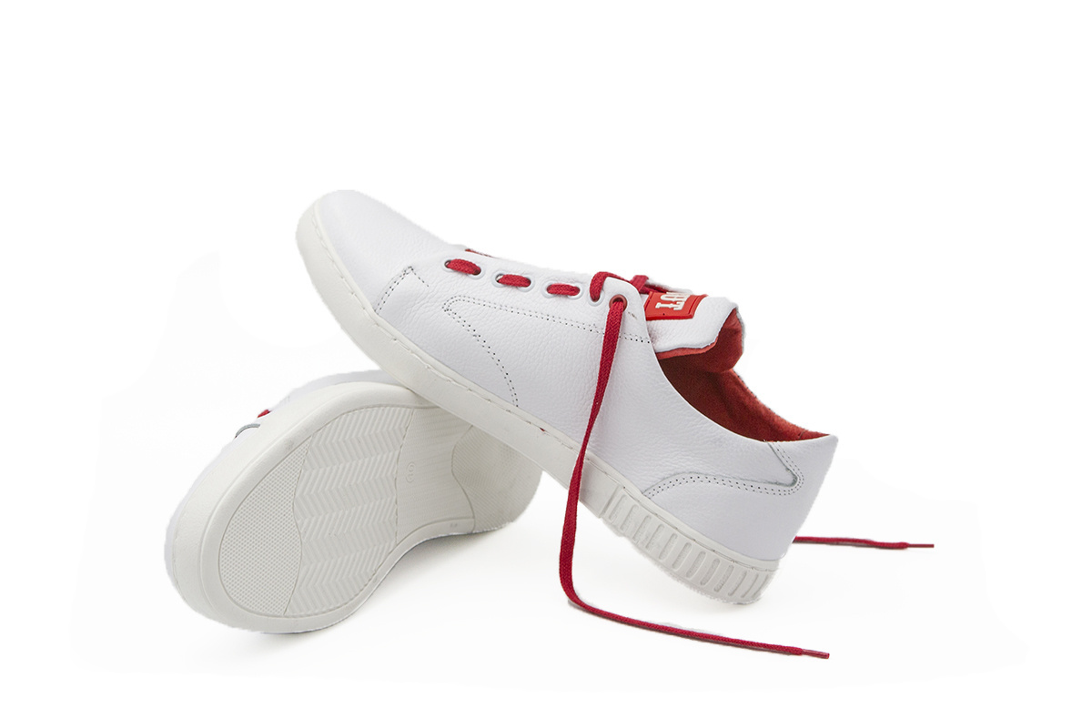 Trampki męskie skóra casual white PolBut od dobrebutypl Trampki męskie skóra casual white PolBut od dobrebutypl