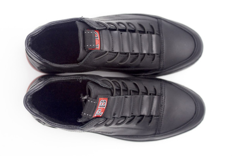Zimowe buty męskie skóra black ocieplane Polbut od dobrebutypl Zimowe buty męskie skóra black ocieplane Polbut od dobrebutypl