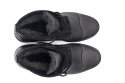 Zimowe buty męskie skóra grafit ocieplane Polbut od dobrebutypl
